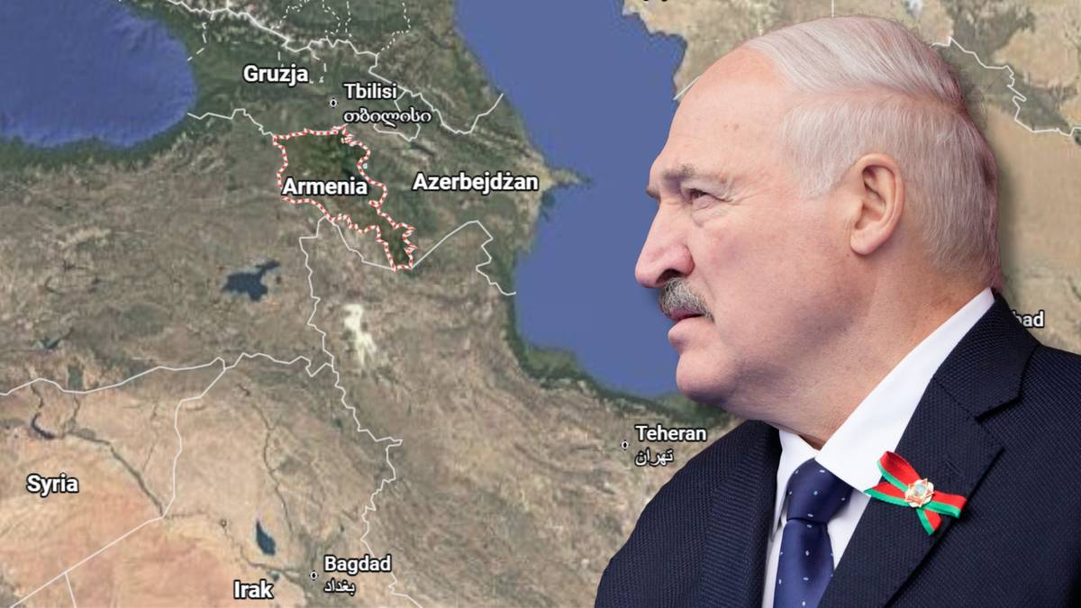 Łukaszenka zagroził Armenii: "Na Ukrainie zaczęło się tak samo"