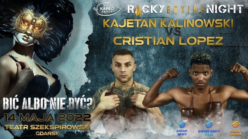 Kapeo Rocky Boxing Night: Kajetan Kalinowski i Cristian Lopez w walce wieczoru