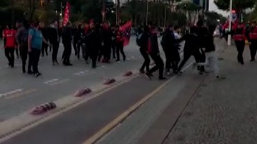 Albania - Polska: Zamieszki przed meczem. Gorąco w Tiranie (WIDEO)