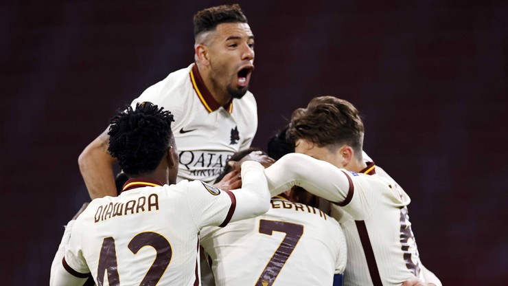 Liga Europy: Niespodzianka w Amsterdamie. AS Roma lepsza od Ajaksu