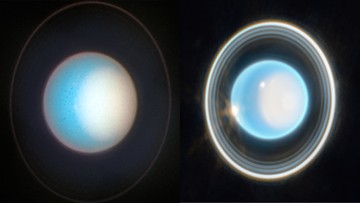 NASA pokazało zdjęcie Urana. Uchwycono pierścienie lodowego olbrzyma