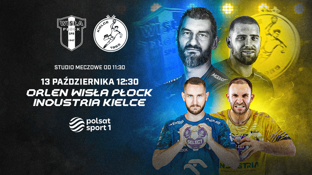 Gdzie obejrzeć mecz ORLEN Wisła Płock - Industria Kielce?