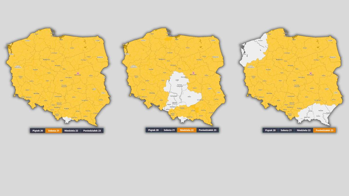 Synoptyk IMGW ostrzega przed przymrozkami w całym kraju nie tylko w weekend, lecz również na początku przyszłego tygodnia
