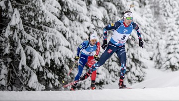 PŚ w biathlonie: Dominacja Norwegów w biegu na dochodzenie, Guzik 41.