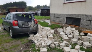 02.05.2021 11:00 Zerwane dachy, połamane drzewa. Nad Lubelszczyzną prawdopodobnie przeszła trąba powietrzna [ZDJĘCIA]