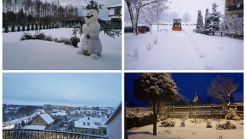 Opady śniegu w Polsce. Zima na waszych zdjęciach