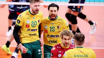 Aluron CMC Warta Zawiercie - Cucine Lube Civitanova. Skr&oacute;t meczu Ligi Mistrz&oacute;w (WIDEO)