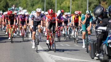 Świętowali na... przenośnych chłodniach. Nietypowa ceremonia po Vuelta a Espana