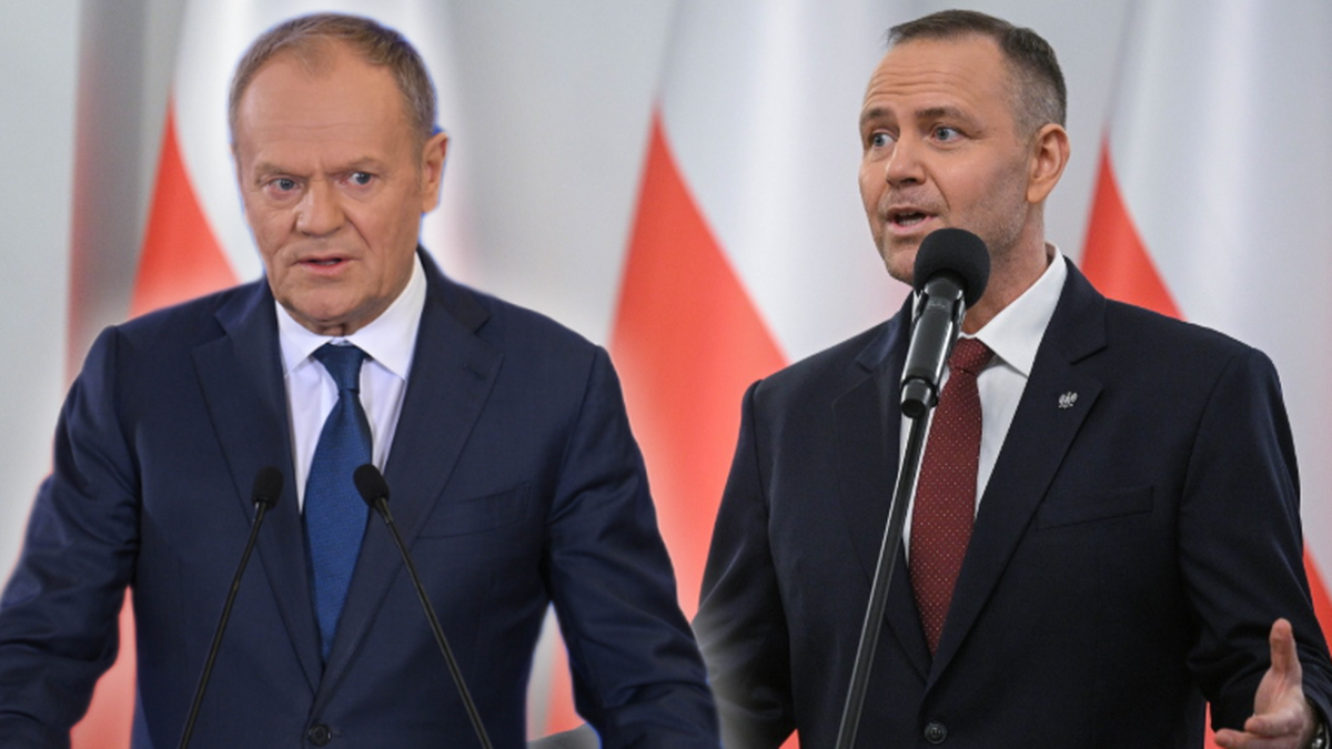 Spór prezydenta z rządem. smerfy krytycznie o współpracy Nawrockiego i Papy