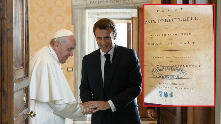 Ustalono historię książki podarowanej papieżowi przez Macrona. Była we Francji od początku XX wieku