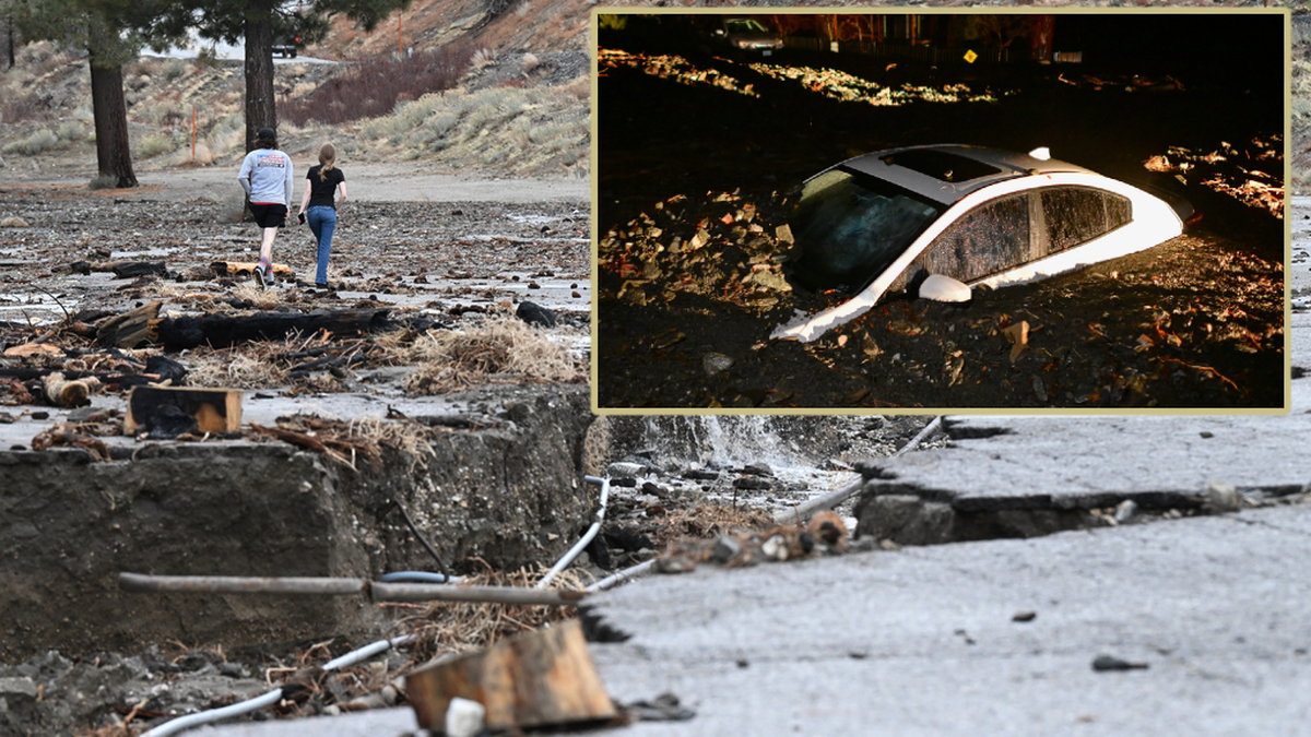 Ekstremalna pogoda w Kalifornii. Przed rokiem pożary, teraz powodzie błyskawiczne