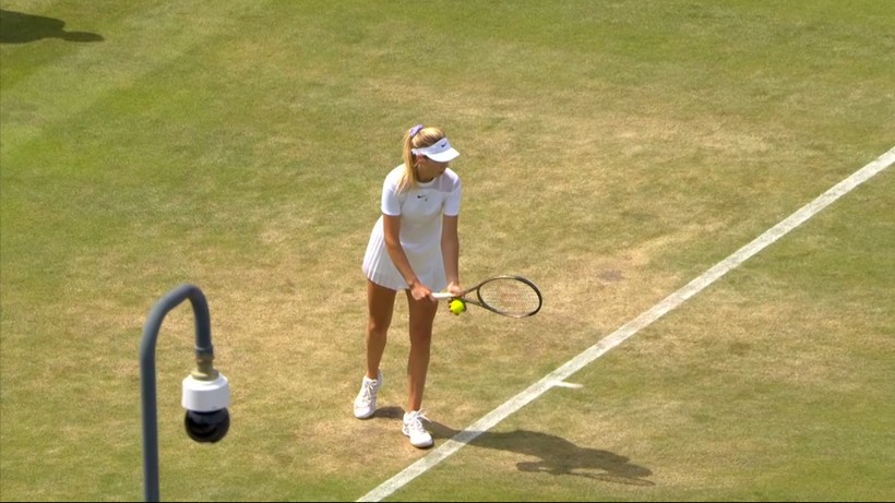 Wimbledon: Harmony Tan - Katie Boutler. Bolesna porażka brytyjskiej nadziei