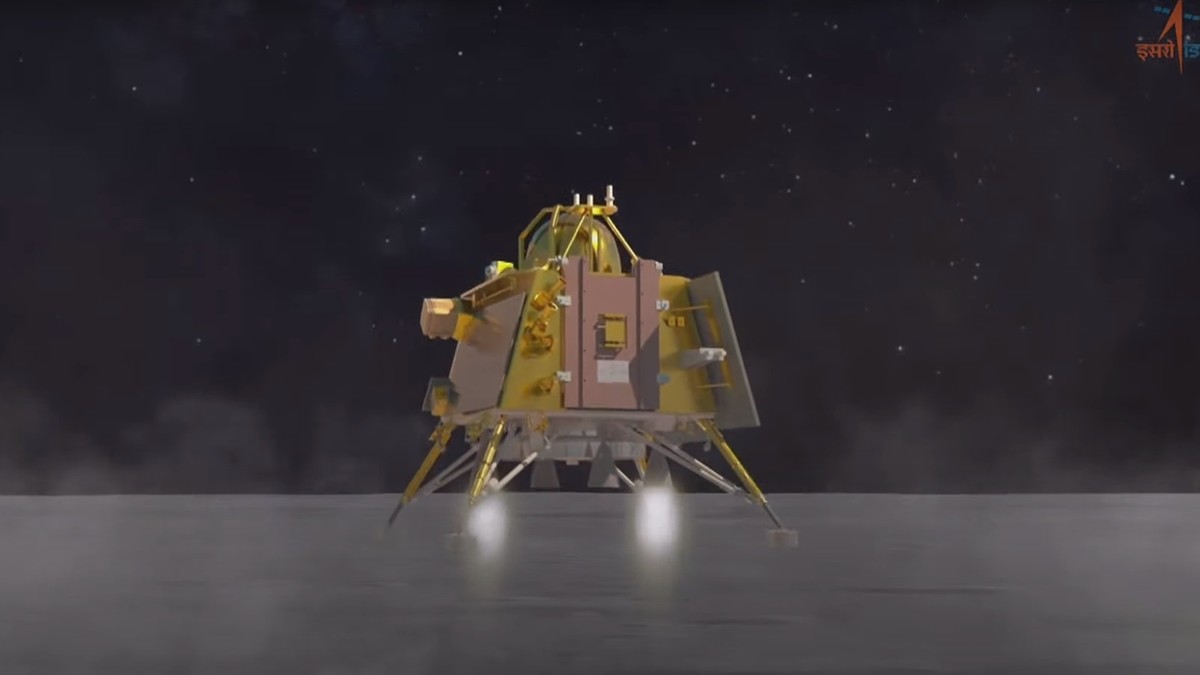 Lądownik Vikram wylądował na Księżycu. Sukces indyjskiej Agencji Kosmicznej