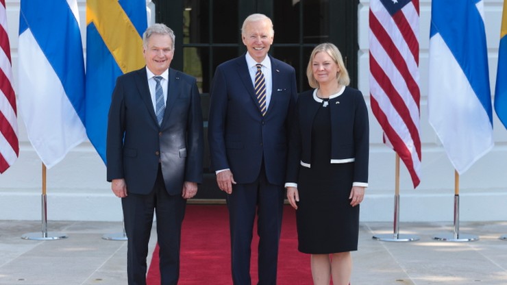 Szwecja i Finlandia chcą do NATO. Biden: spełniają wszystkie kryteria