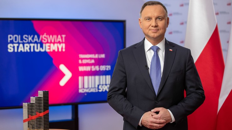 Kongres 590. Prezydent: celem jest, by Polska była krajem nowoczesnym