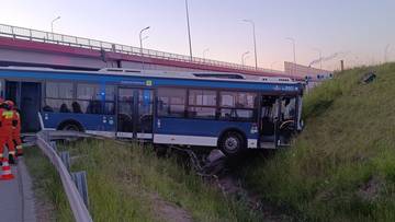 Zderzenie autobusów w Krakowie. Zginął kierowca MPK