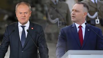 Karol Nawrocki reaguje na słowa premiera. "Mogę się tylko cieszyć"