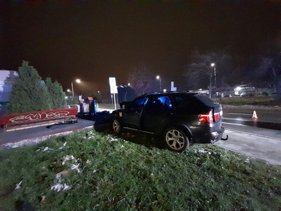 Miejsce tragicznego wypadku BMW w Gdyni
