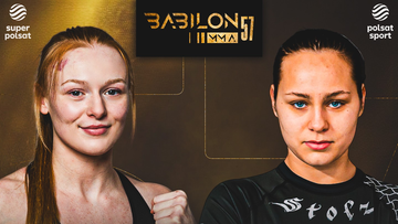 Dwie zawodniczki MMA, Daria Brzozowska i Asia Girelli, przed zbliżającą się walką.