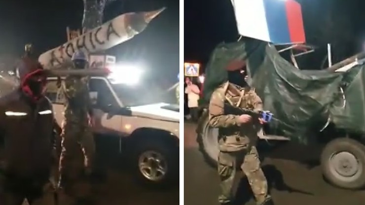 Rumunia: Atrapy bomb, aktor grający Putina i symbole "Z" na paradzie. Policja wszczęła śledztwo