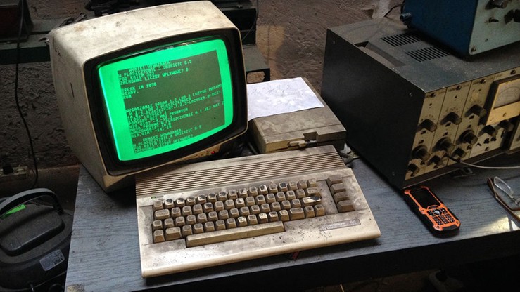 C64 na chodzie od 1990 roku. W warsztacie w Gdańsku