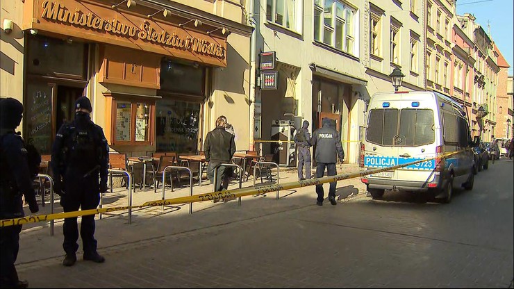Kraków: Strzelanina w barze przy Rynku Głównym. Nie żyje mężczyzna