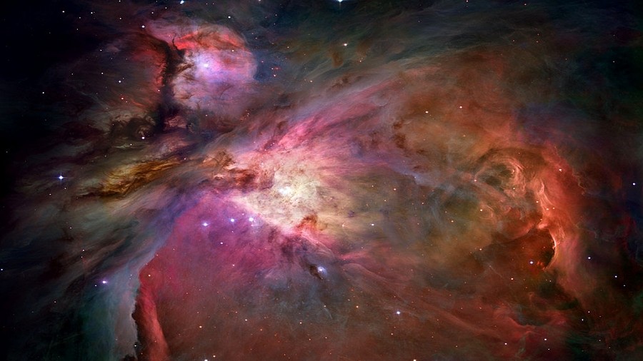 Wielka Mgławica w Orionie (M42). Fot. NASA / Kosmiczny Teleskop Hubble'a.