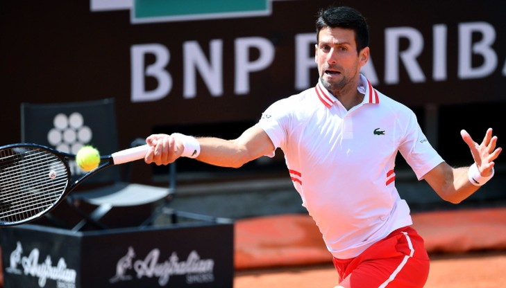 ATP w Rzymie: Kłopoty Novaka Djokovica, porażka Andrieja Rublowa