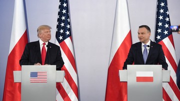 "Sygnał dla liderów zachodnioeuropejskich". Rosyjska prasa o wizycie Trumpa w Polsce