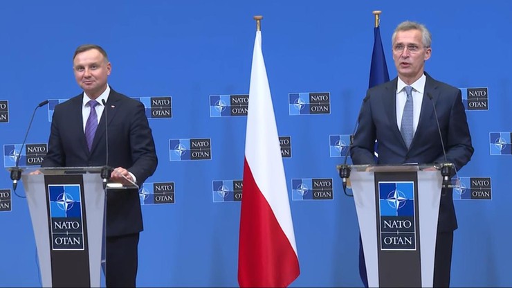 Spotkanie Duda-Stoltenberg: wszyscy sojusznicy NATO potępiają reżim Łukaszenki