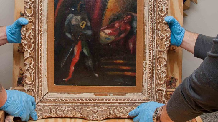 FBI odnalazło obraz Chagalla, który skradziono 30 lat temu z apartamentu na Manhattanie