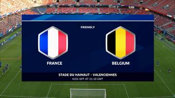Francja - Belgia. Skrót meczu