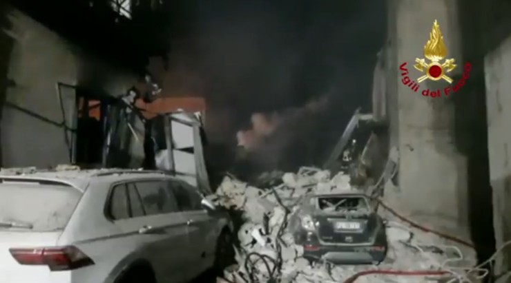 Włochy. 11 osób zaginionych po wybuchu rurociągu metanowego na Sycylii