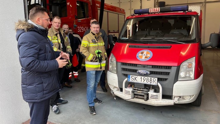 Śląsk pomaga Ukrainie: Katowice przekazują wóz strażacki, Bytom - ambulans
