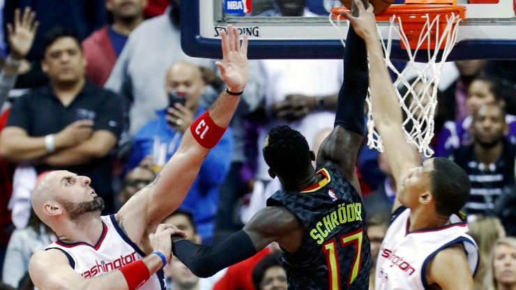 NBA: Wizards rozbici w Atlancie! Skromny dorobek Gortata