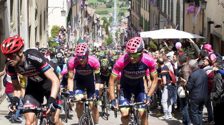 Giro d'Italia: Catewicz karnie wycofany z wyścigu