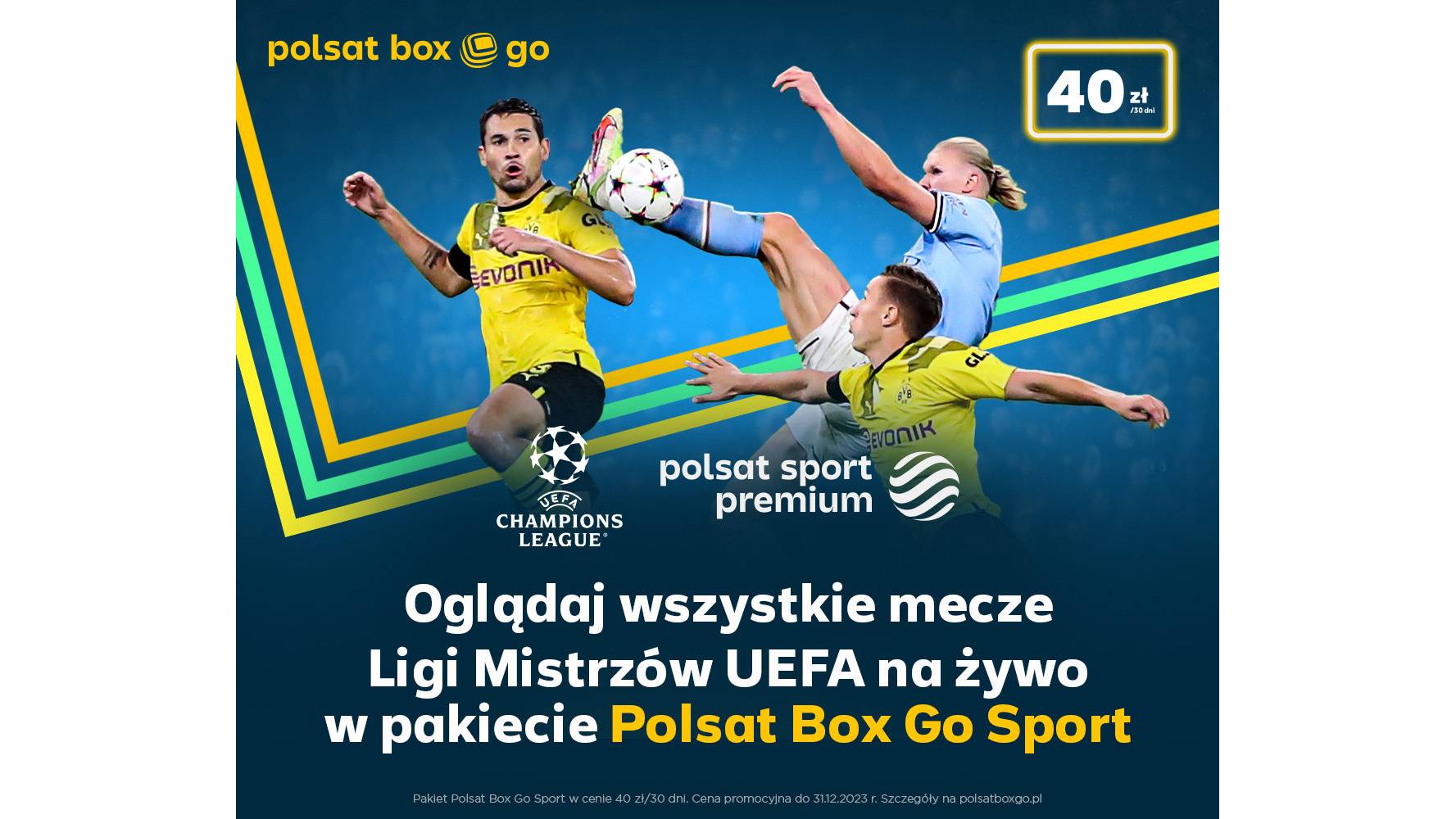 Liga Mistrzów UEFA w Polsat Sport Premium