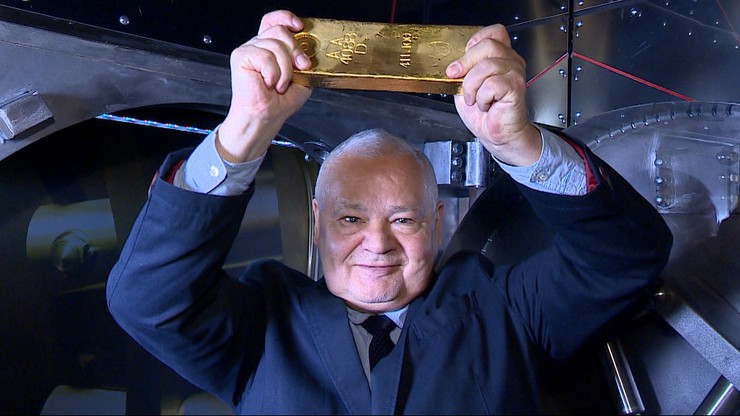 100 ton rezerw złota wróciło do Polski. "Mamy go tyle, co cywilizowane kraje"