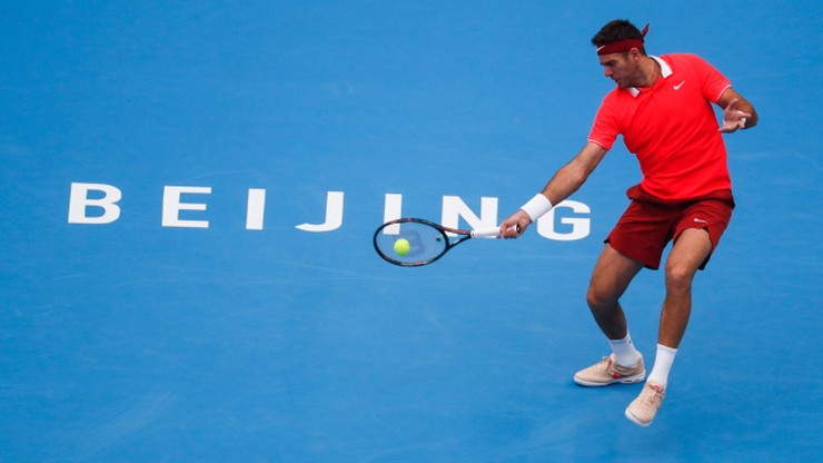 ATP w Pekinie: Del Potro w półfinale