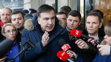 Saakaszwili zażądał wsparcia od UE. "Jeśli nie podejmą działań, to Ukraina rozpadnie się"