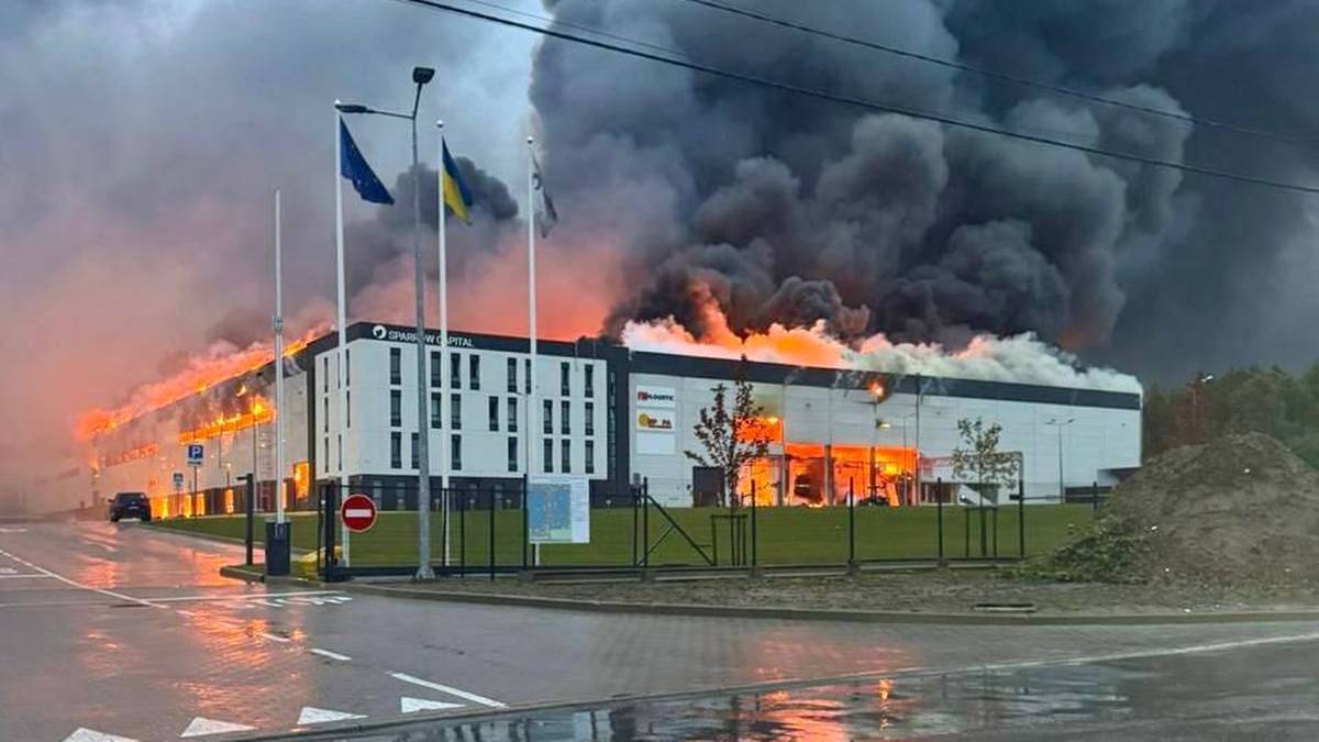 Rosyjski atak na Lwów. Spłonął towar polskiej firmy