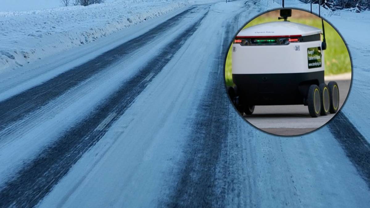 Robot uszkodził auto. Potem uciekł z miejsca zdarzenia