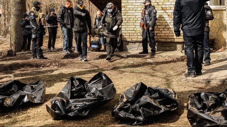 Ukraina. Prokuratura generalna: w Buczy znaleziono ciała kolejnych pięciu ofiar ze związanymi rękami