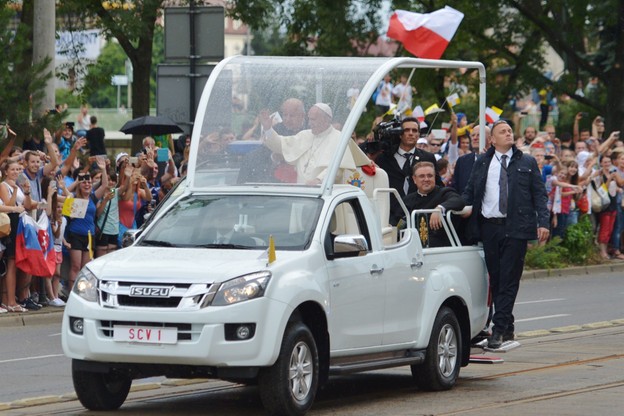Papież w Polsce I dzień