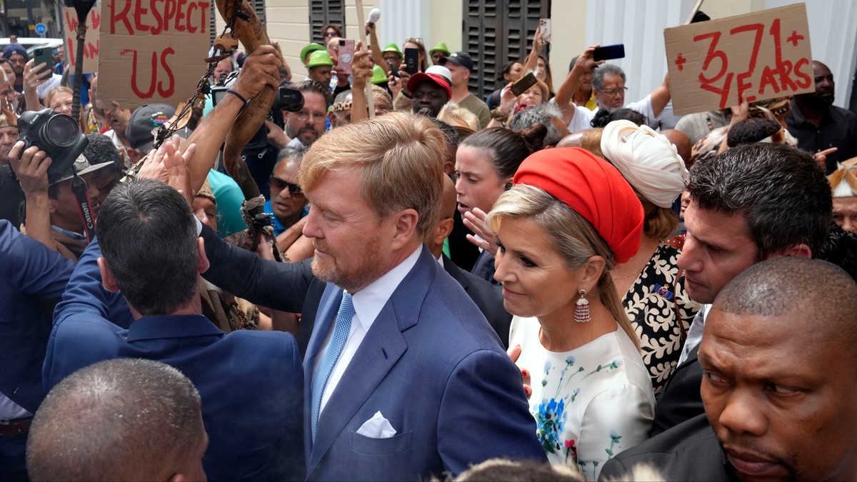 RPA. Król Holandii zaatakowany przez protestujących. Odwiedzał muzeum niewolnictwa w Kapsztadzie