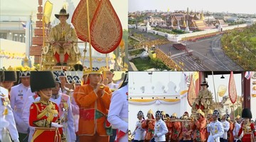 Mieszkańcy Tajlandii świętują koronację Ramy X. "Jest jak Budda"