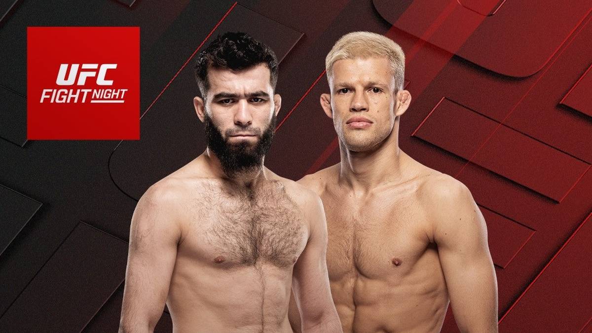 Grafika promocyjna walki MMA: Muin Gafurov vs Sebastian Wikłacz.