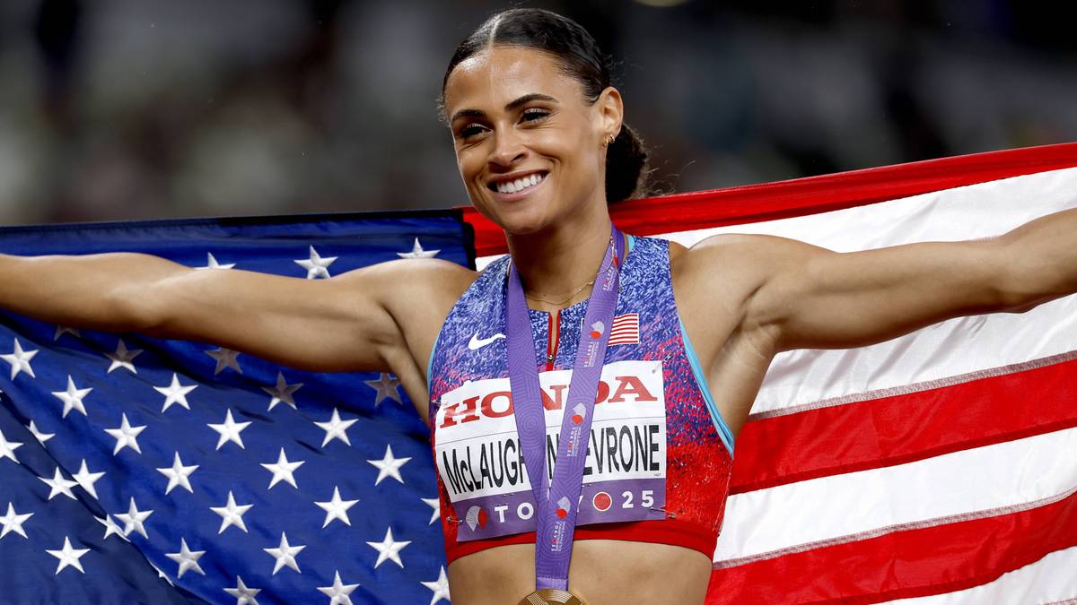 World record holder Sydney McLaughlin-Levrone gives birth to daughter Savannah