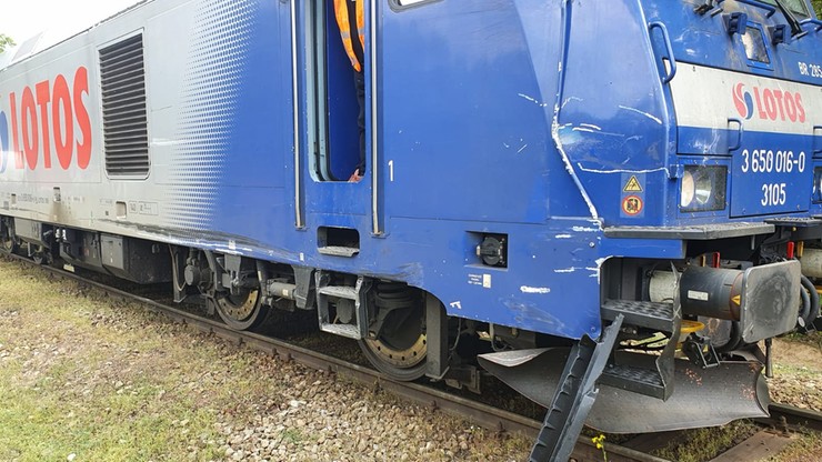 Pociąg zderzył się z cysterną w Rejowcu