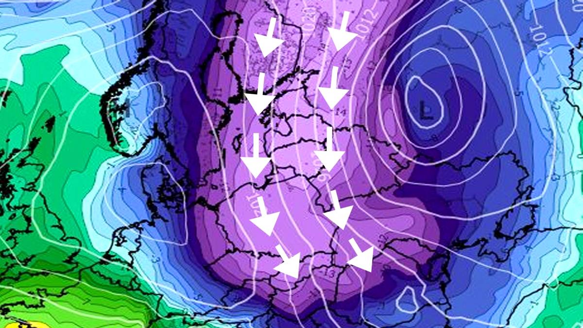 Czekają nas wyjątkowo późne fale przymrozków. Fot. wxcharts.com